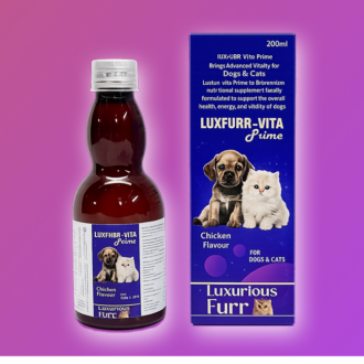 Luxfurr Vita Prime – Advanced Vitality Formula for Dogs & Cats