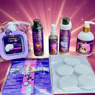 Luxurious Furr – Complete Pet Grooming & Care Kit for Dogs & Cats