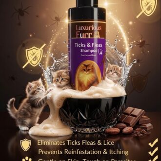 Luxuriousfurr Ticks & Flea Shampoo (Chocolate Fragrance)