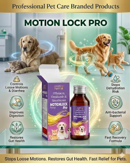 Motion Lock Pro Ofloxacin + Ornidazole + Simethicone Suspension - Image 3