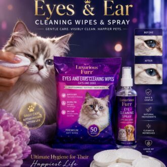 LUXURIOUSFURR EYES AND EARS CLEANING WIPES